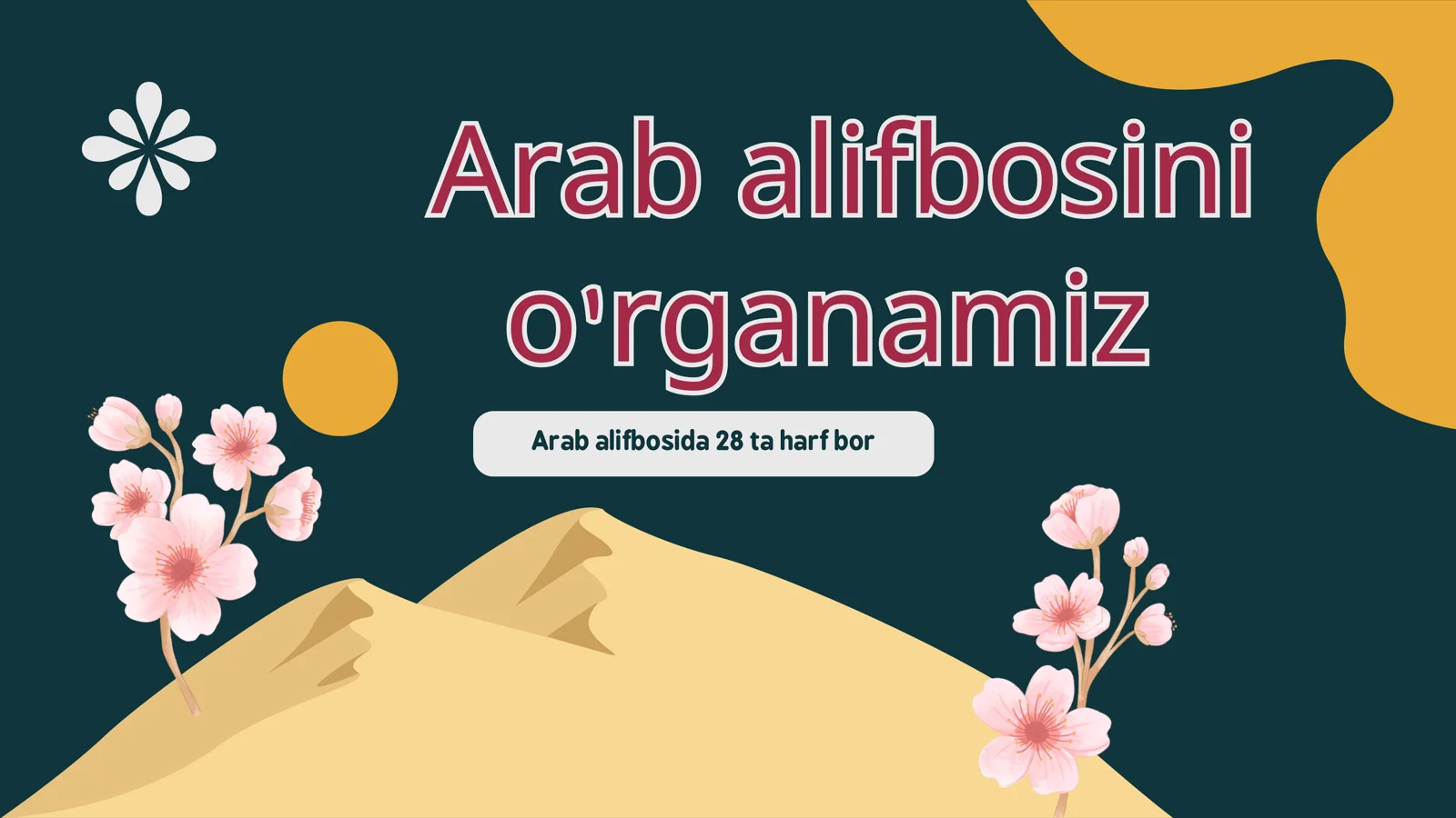 Arab alifbosini