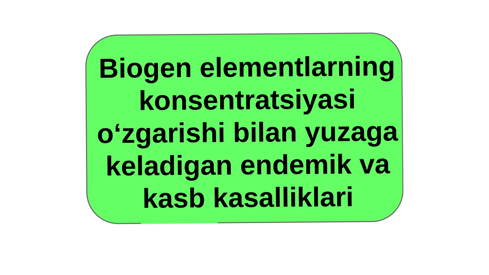 Biogen elementlar