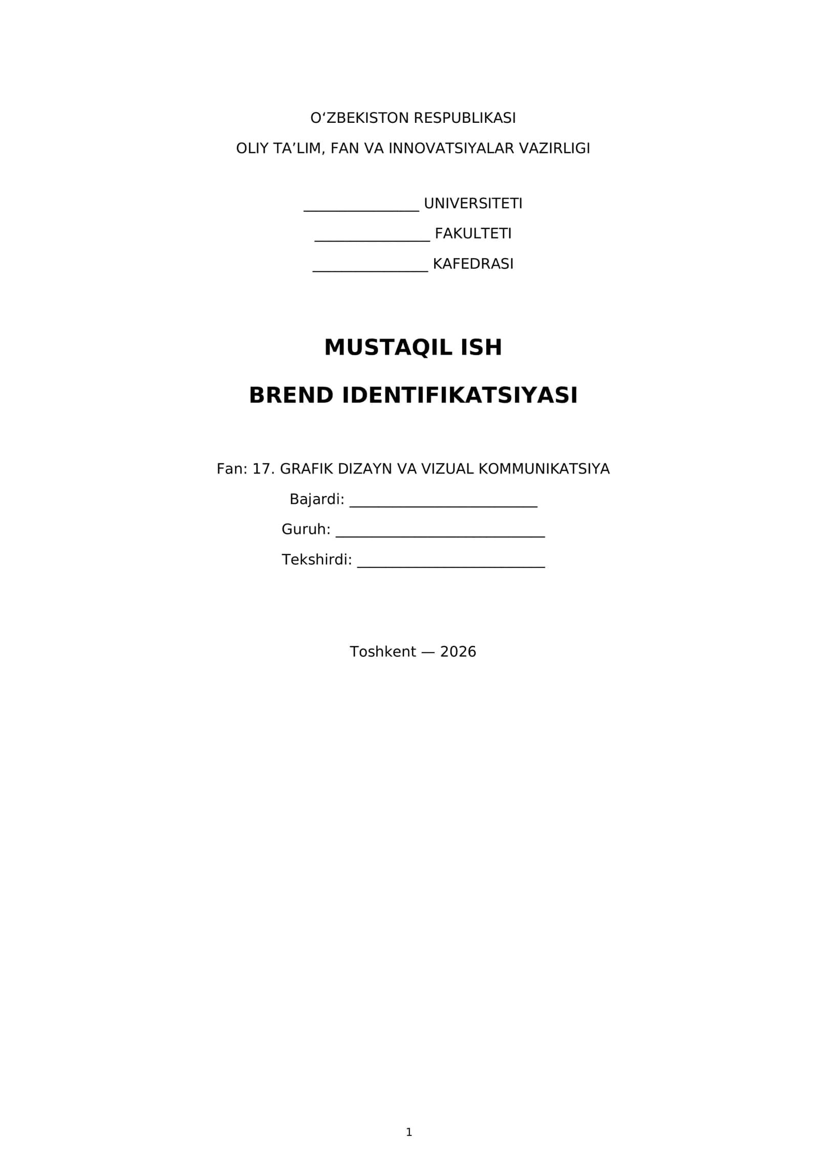 BREN IDENTIFIKATSIYASI