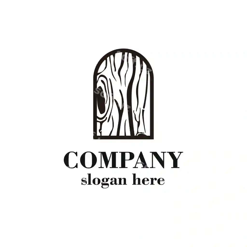 Gʻis teksturasi logo dizayn ilhomi | Wood texture logo design inspiration