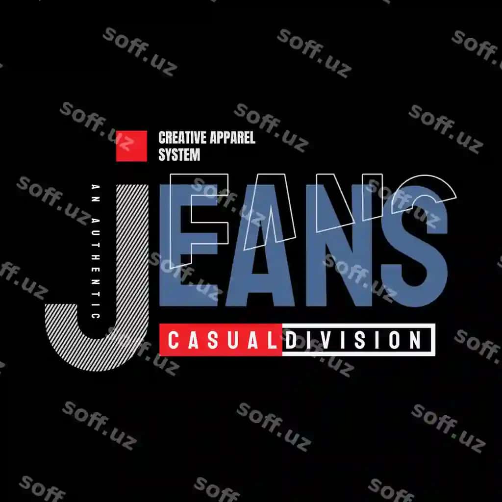 Jeans futbolka kiyimlar dizayni | Jeans tshirt apparel design