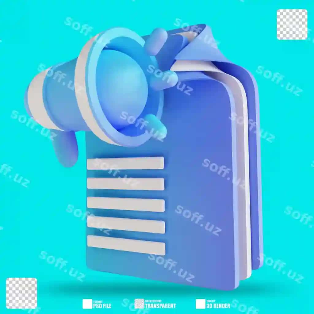 3d ilustratsiya marketing hujjatlari 3 | 3d illustration marketing documents 3