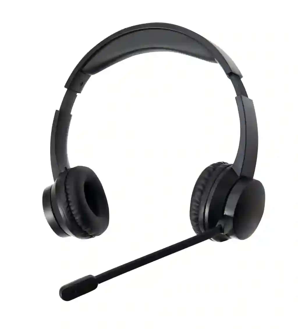 Kesish yo'li bilan eshitish vositasi | Headset with clipping path