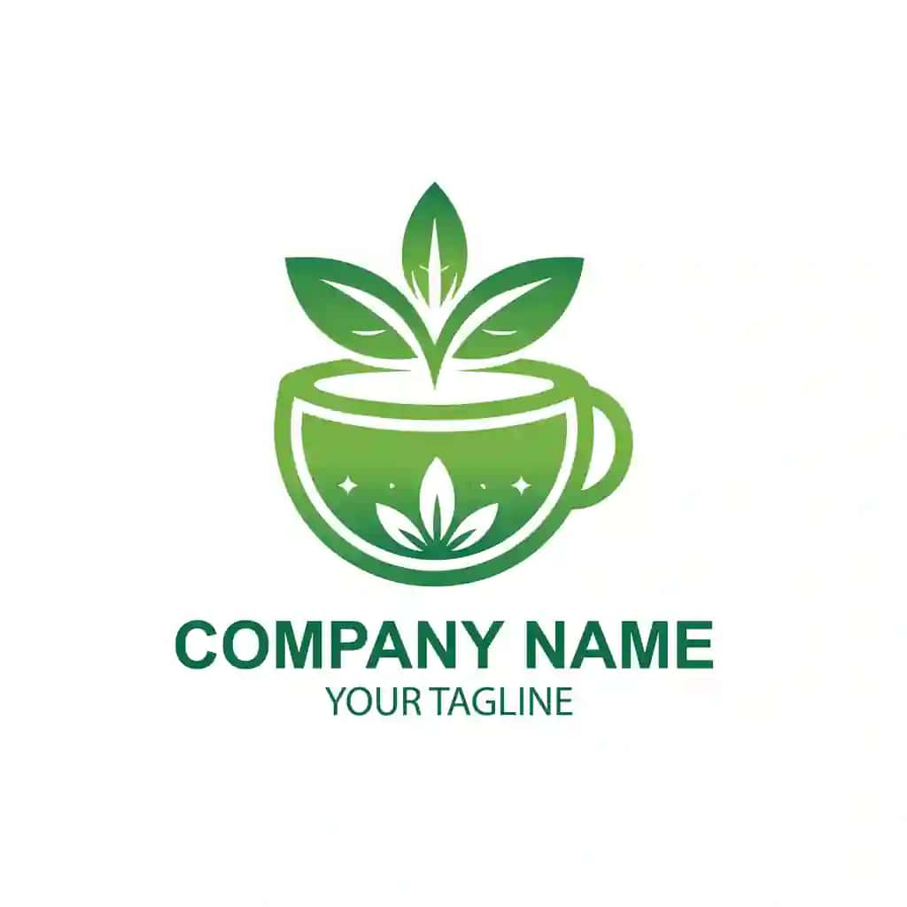 Vektorli o'simlik logotipi dizayni | Vector herbal logo design