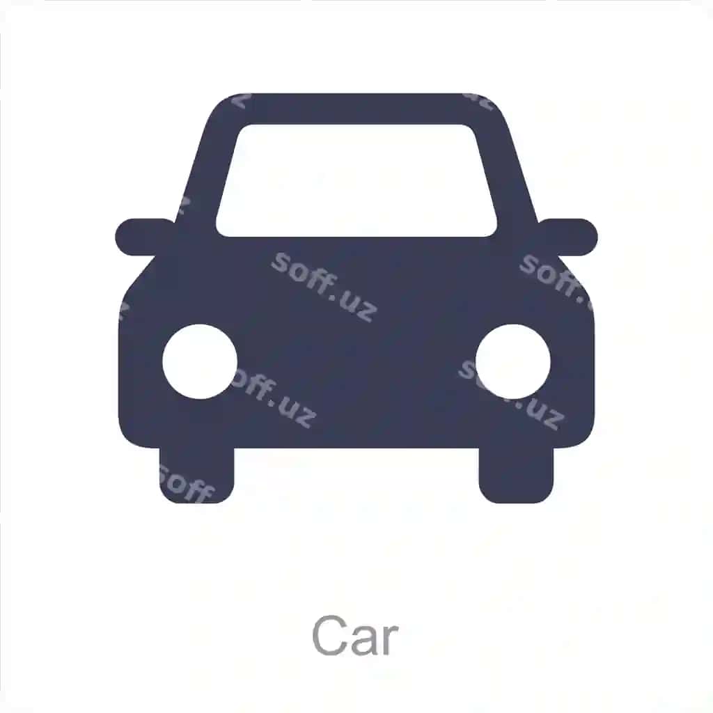 Mashina taksi ikonasi konsepsiyasi | Car vehicle icon concept