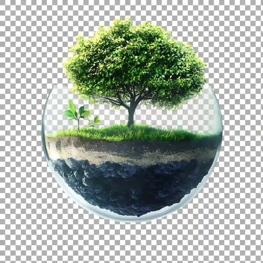 Png o'sish barqarorligi tushunchasi shaffof fon | Png growth sustainability concept transparent background