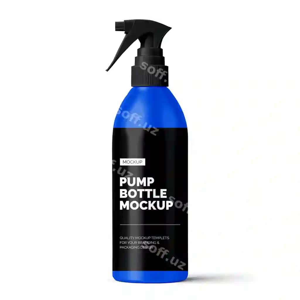 Sprey flakon mockup | Spray bottle mockup