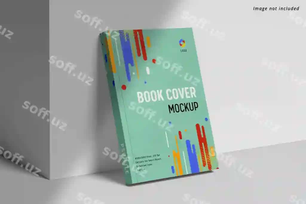 Kitob qop namunasi | Book cover mockup