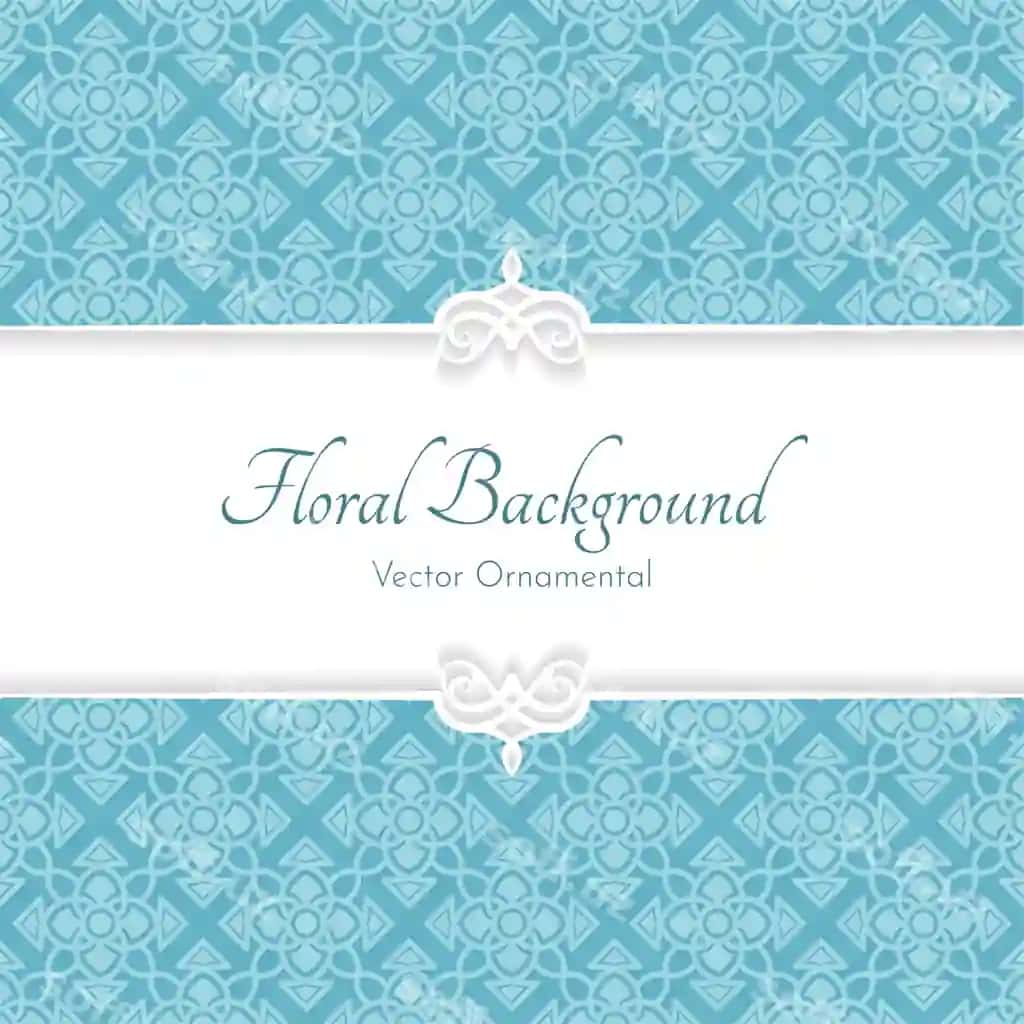 Naqshinkor gul naqshli klassik fon | Elegant floral pattern classic background