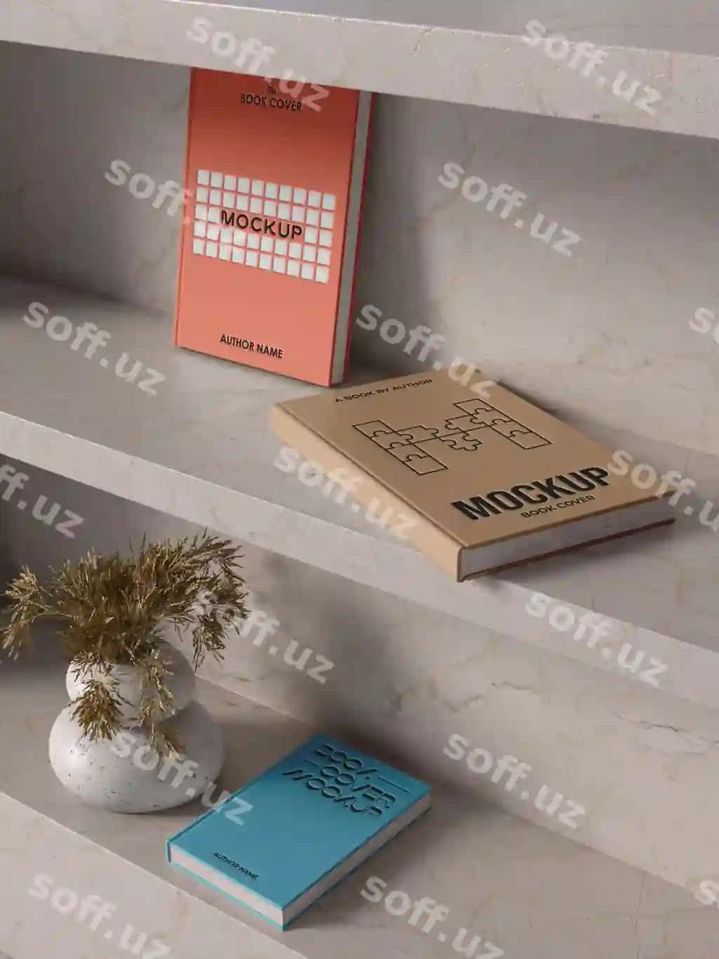 Kitob ichki namuna | Book indoors mockup
