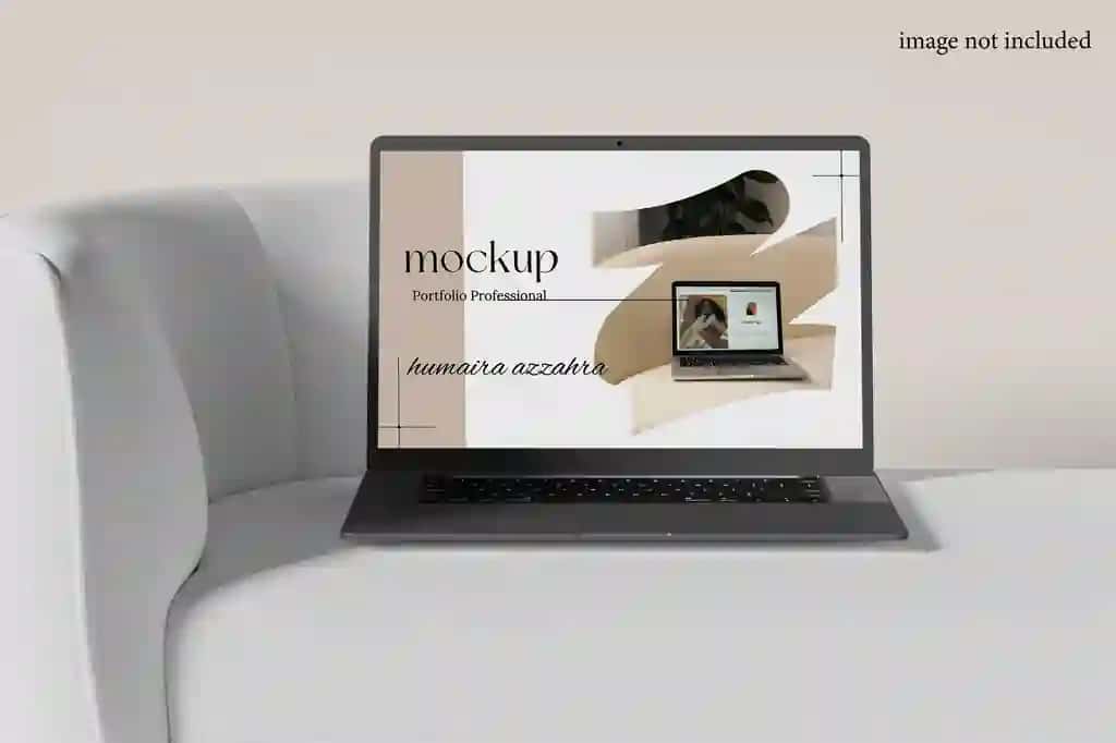 Noutbuk ekrani maketi | Laptop screen mockup
