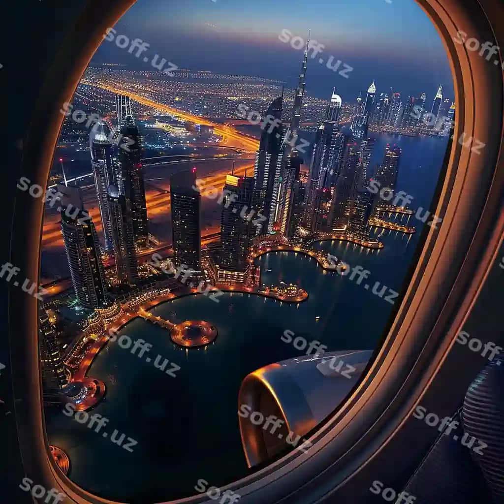 Oyna samolyotdan shahar ko'rinishi bilan | Window with view city from airplane