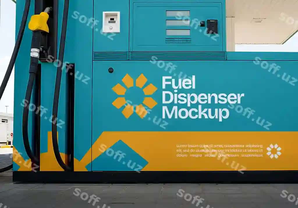 Yoqilg'i dispenser maketi | Fuel dispenser mockup