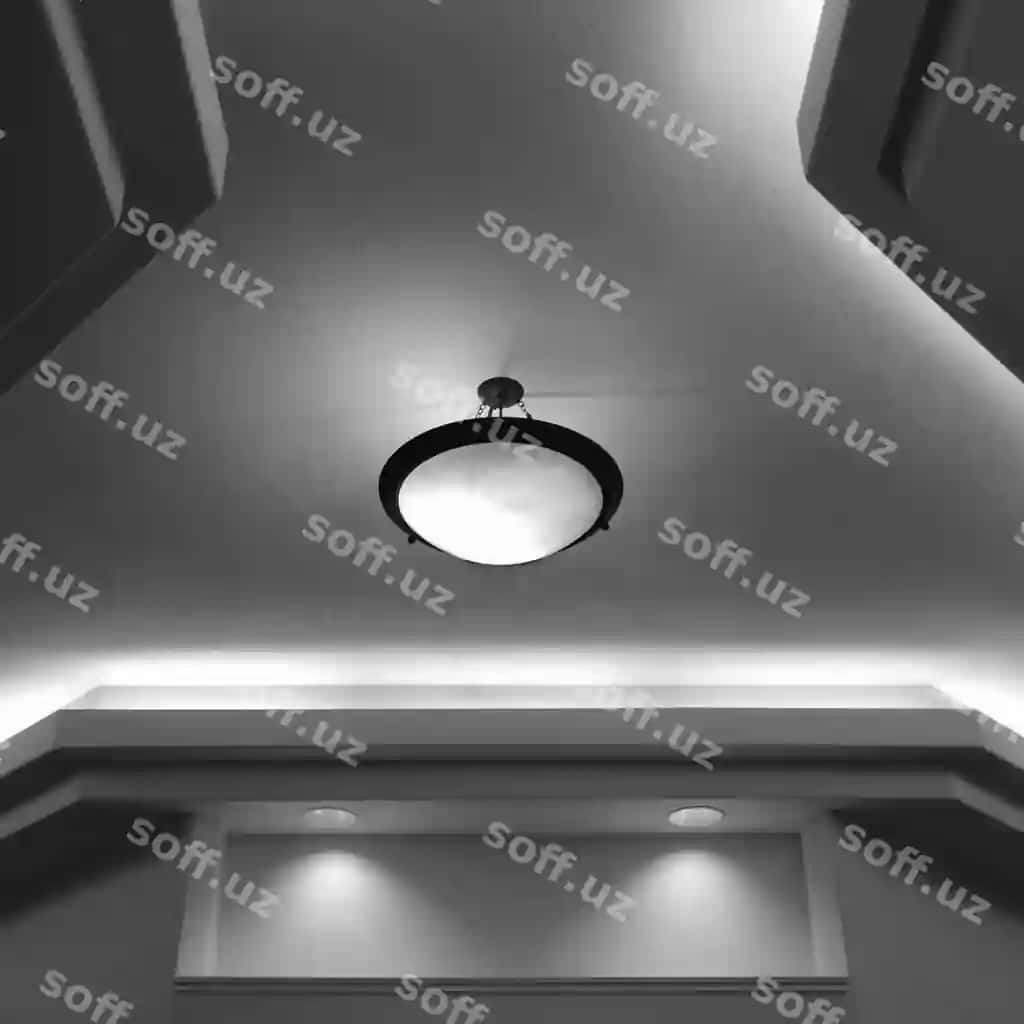 Past burchak ko'rinish gribok | Low angle view ceiling