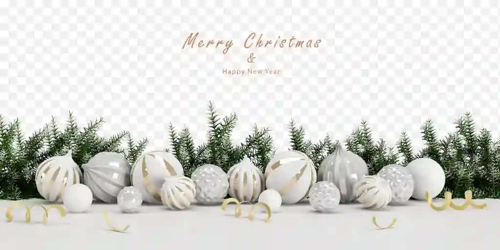 Rojdestvo bezaklari 3d render | Christmas decorations 3d rendering