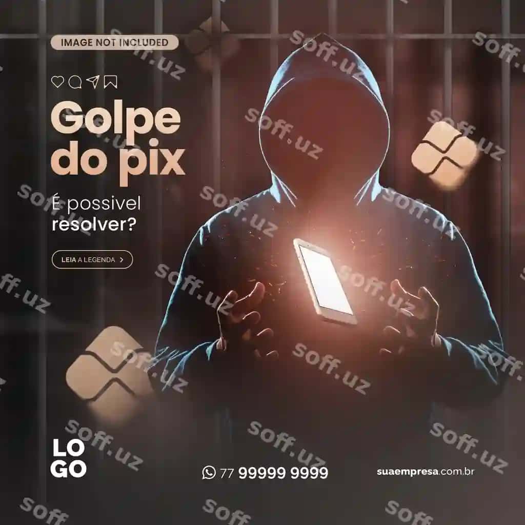 Golpe pix e possivel solutioner post ijtimoiy media | Golpe pix e possivel resolver post social media