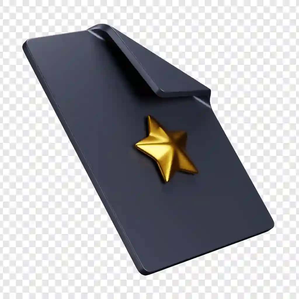 Oltin yulduzli oqlangan sertifikat | Elegant certificate with gold star