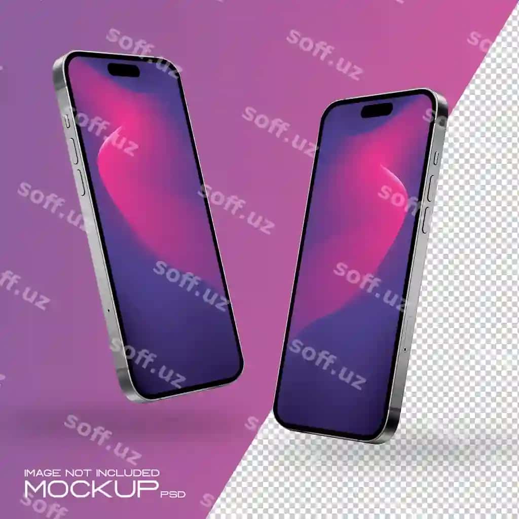 Psd namuna telefon pro | Psd mockup phone pro