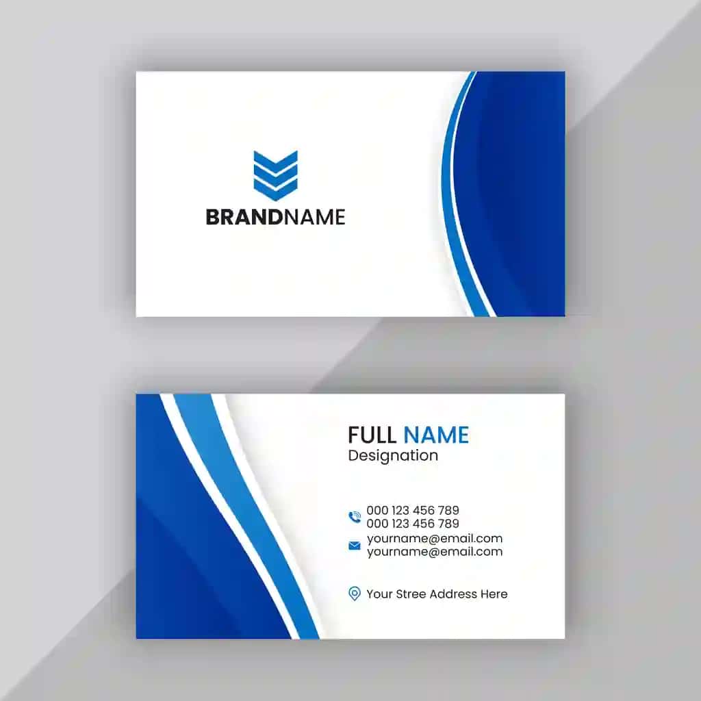So'z bilan to'ldirilgan uchta tashrif qog'ozi | Three business cards with word full them