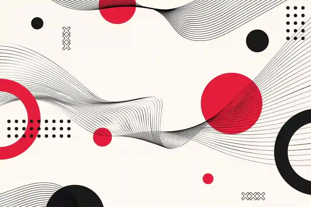 Mavhum zamonaviy to'lqin yapon uslubi geometrik fon | Abstract modern wave japanese style geometric background