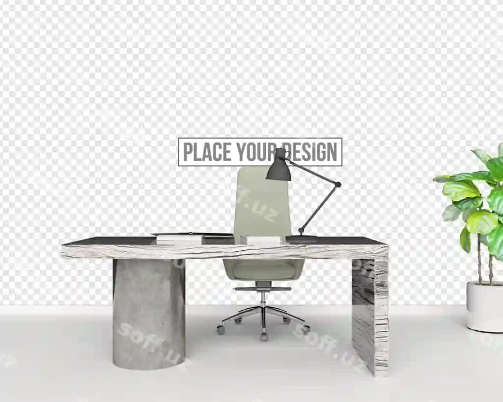 Komplekt ofis divan, armchair va dekoratsiya | Set office sofa armchair decoration