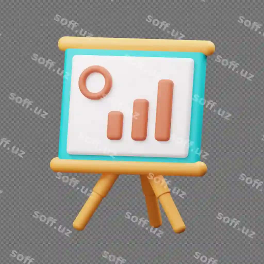 Shaffof fon bilan 3D tasvirlash ob'ektlari | 3d render illustration objects with transparent background