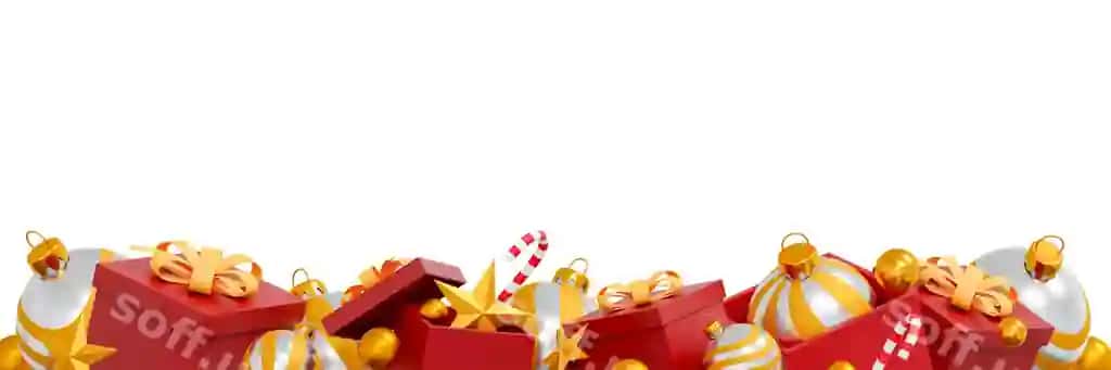 Baxmalik va Yangi yil muborak orqa fonda bayramli dekoratsiya nusha joyi 3D illustratsiyasi | Merry christmas happy new year background with festive decoration copy space 3d illustration
