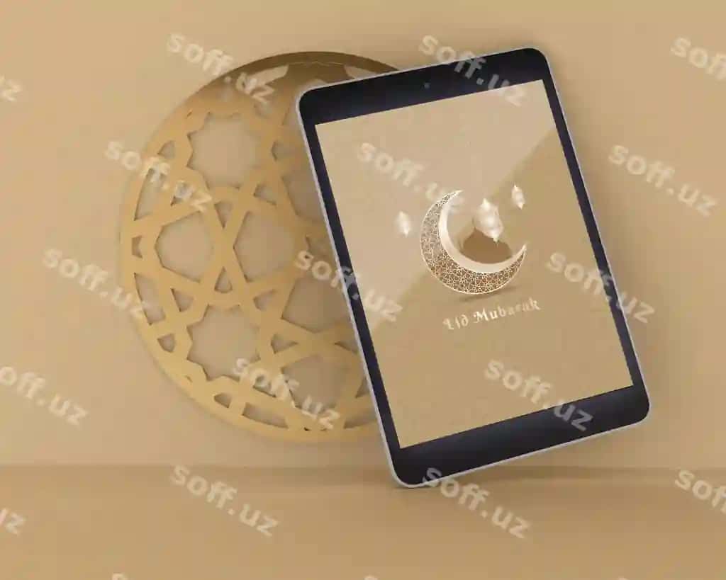 Ramazon keng konseptsiya namunasi | Ramadan kareem concept mock up