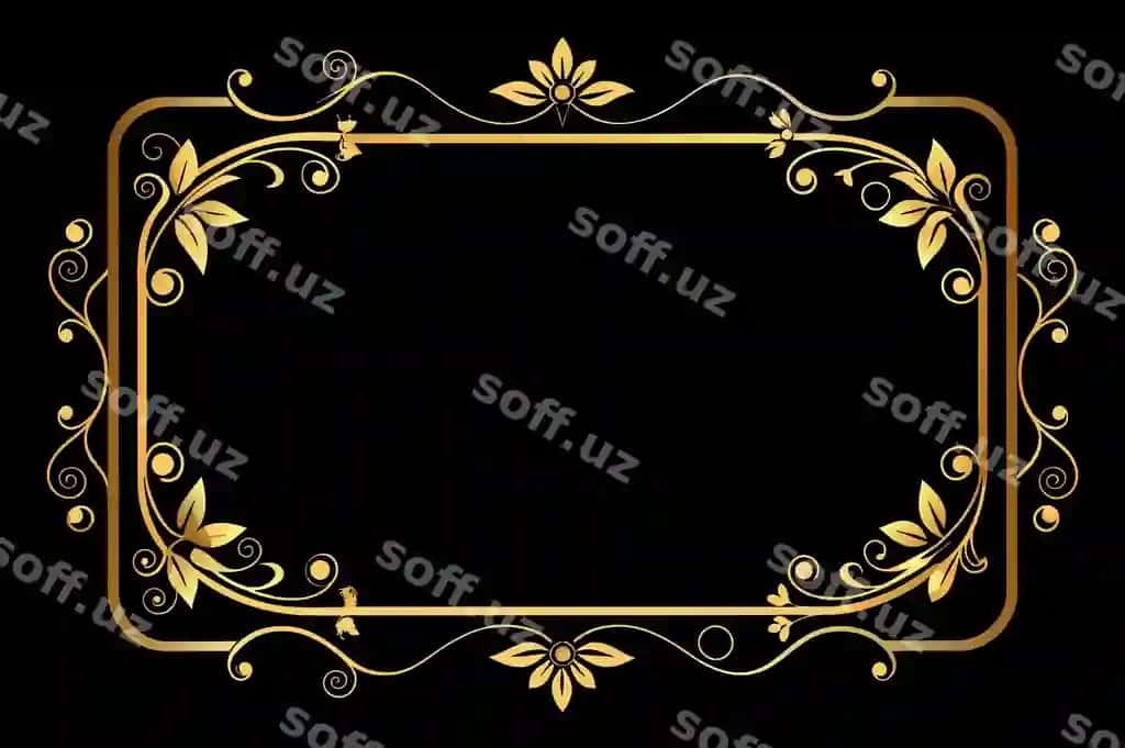 Elegant oltin dekorativ gulli ramka va chet boylik turmetr vektor | Elegant gold ornamental floral frame border luxurious wedding vector