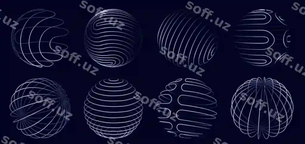 Sfera 3D simli ramka chiziqlari mavhum porlab turgan raqamli globus dizaynlari | Sphere 3d wireframe lines abstract glowing digital globe designs