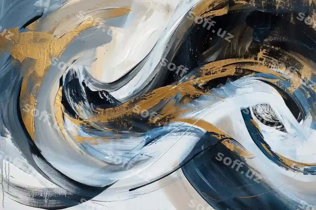 Artist deb atalgan toʻlqin boʻyomasi | Painting wave that is called artist