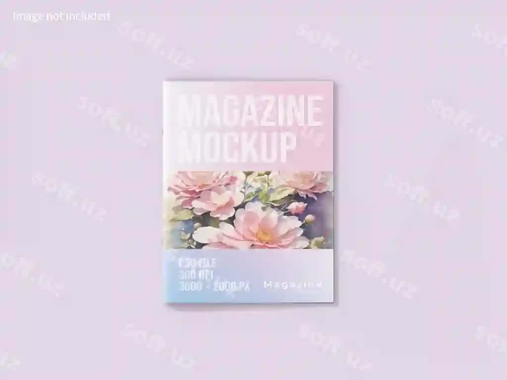 Magazin namunasi | Magazine mockup