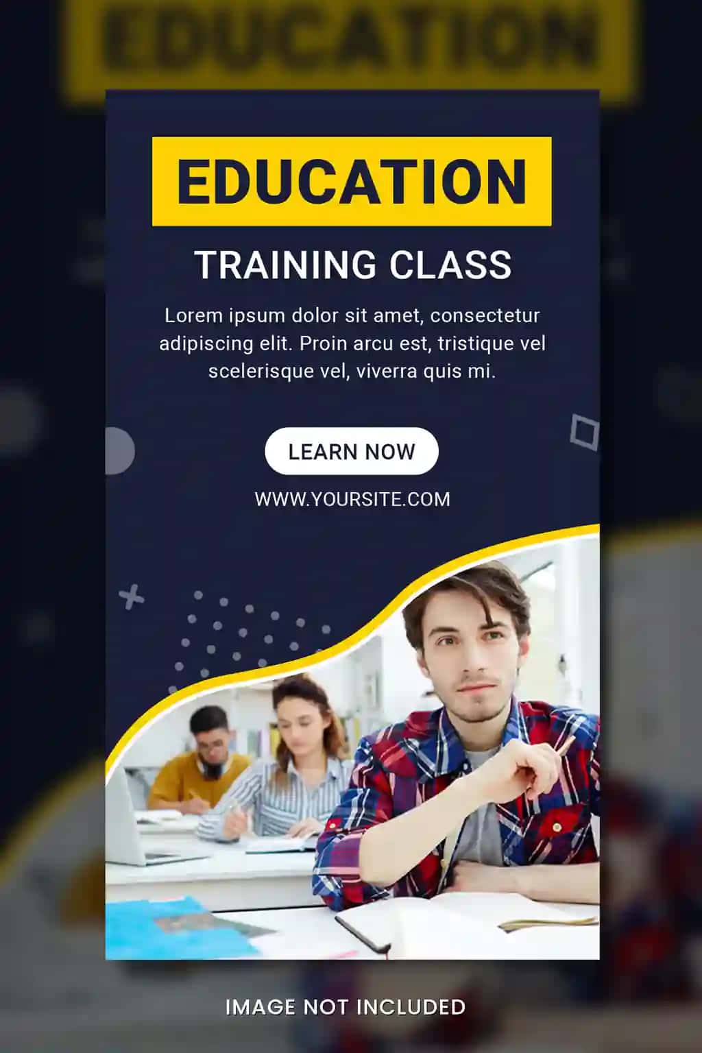Maktabgacha ta'lim banneri instagram posti | Back school education banner instagram post