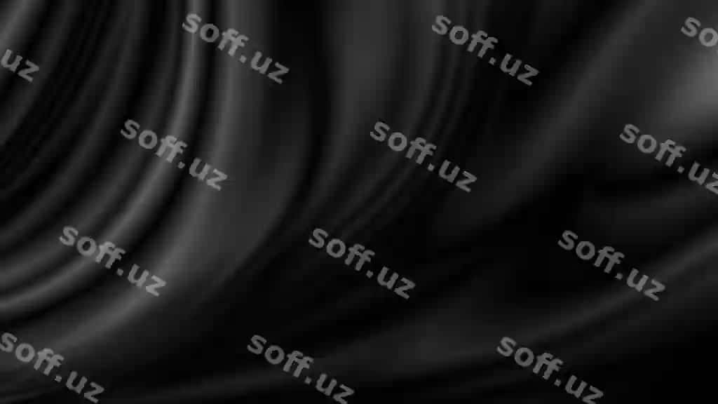 Qora hashamatli mato fonida nusxa ko'chirish joyi mavjud | Black luxury fabric background with copy space