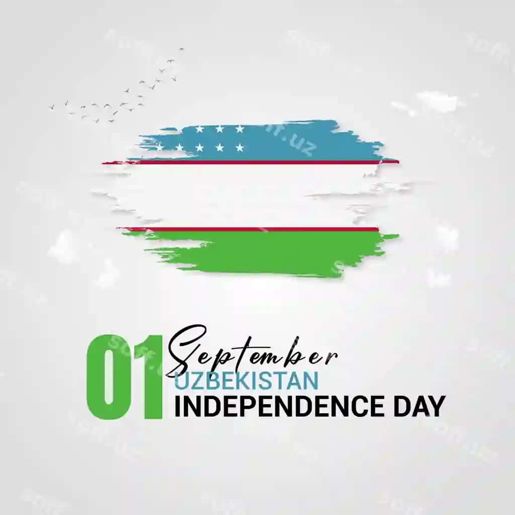 O'zbekiston mustaqillik kuni posti dizayni | Uzbekistan independence day post design