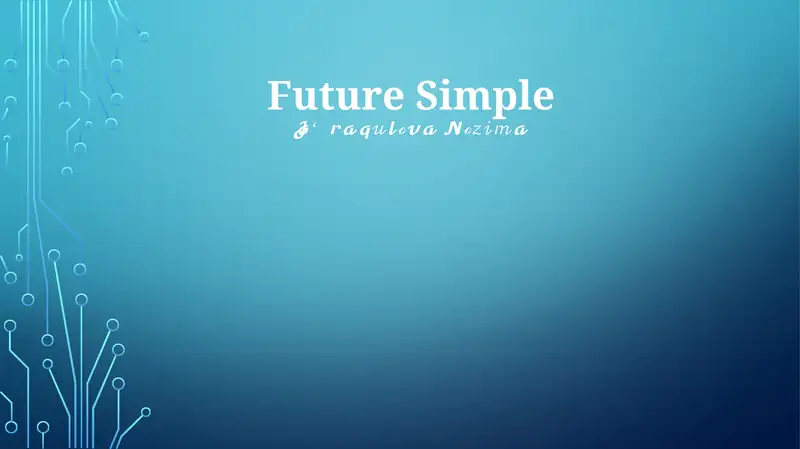 Future Simple