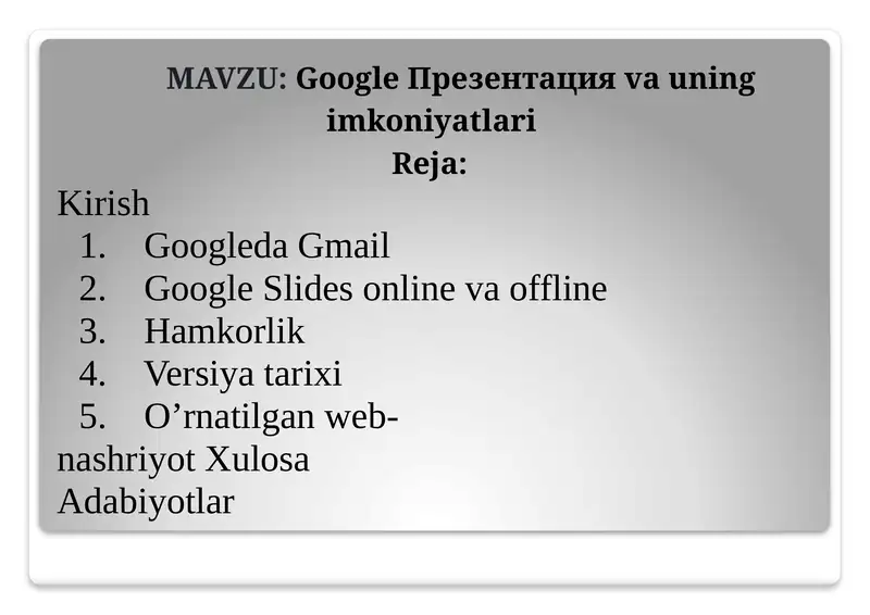 Google Slayd