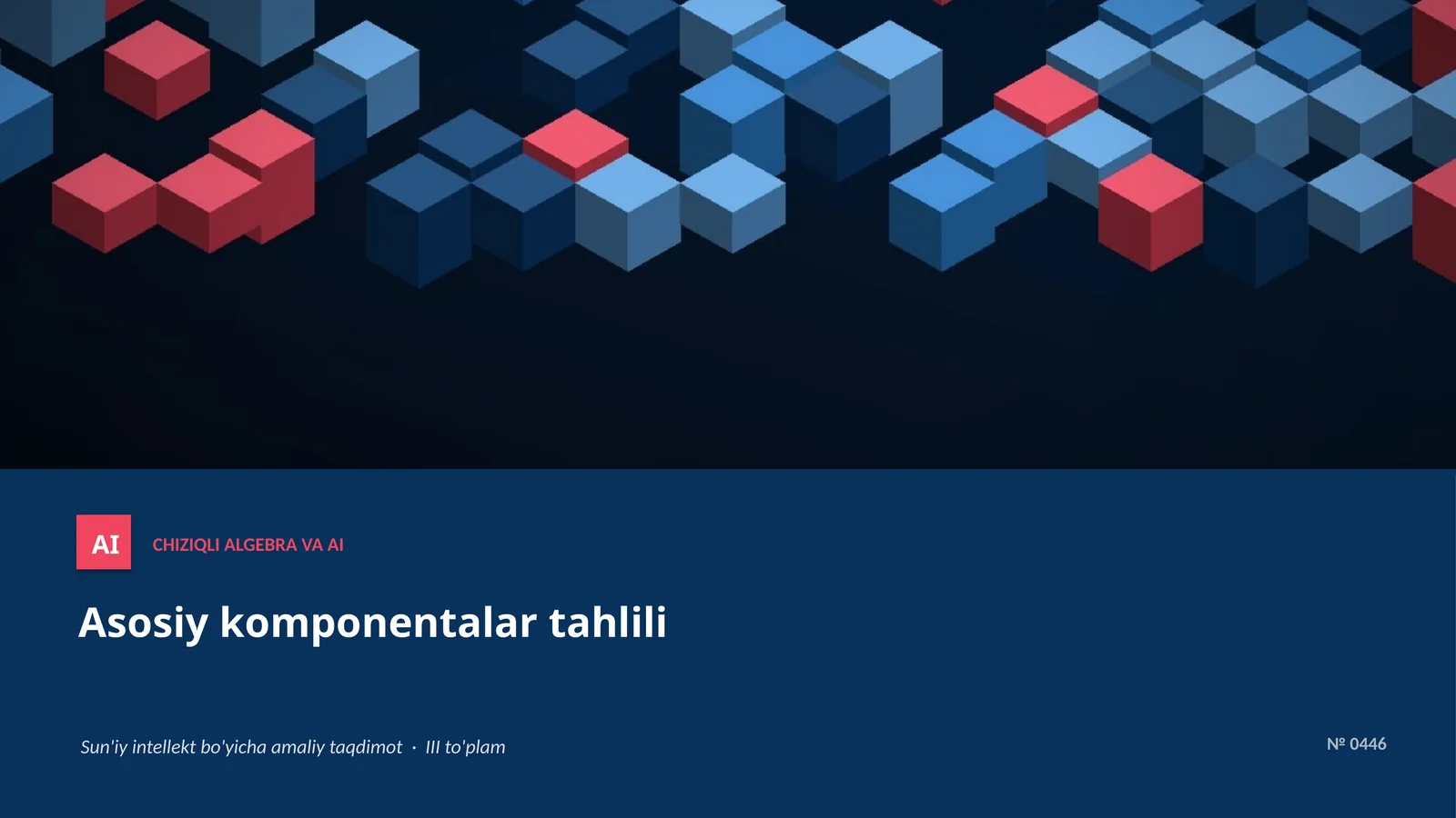 CHIZIQLI ALGEBRA VA AI