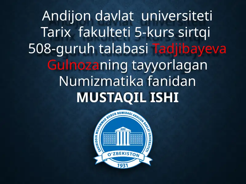 Antikvar Tangalar