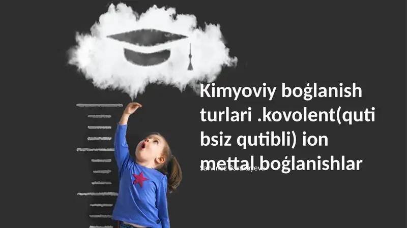 Kimyoviy boģlanish turlari