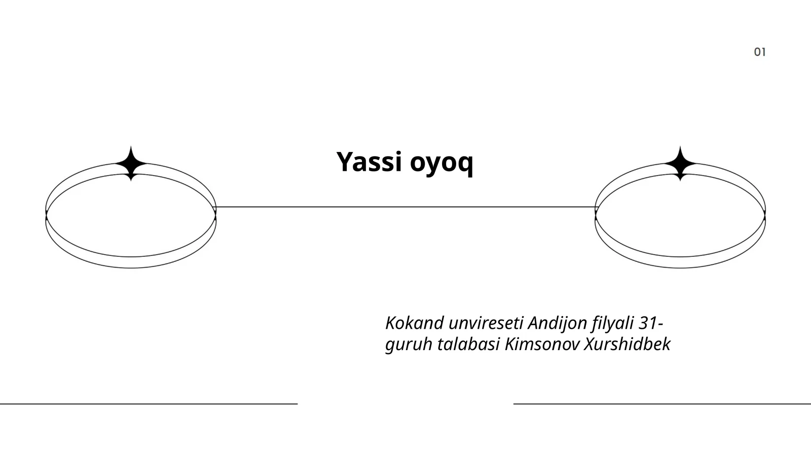 Yassi oyoqning sabablari