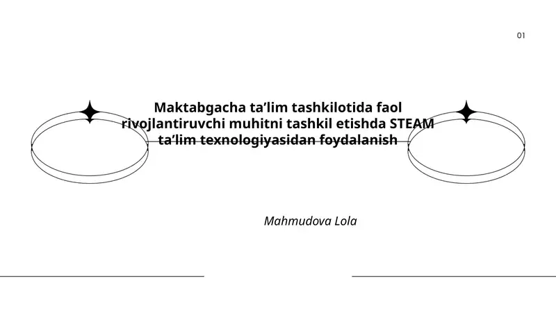STEAM Ta'lim Texnologiyasi