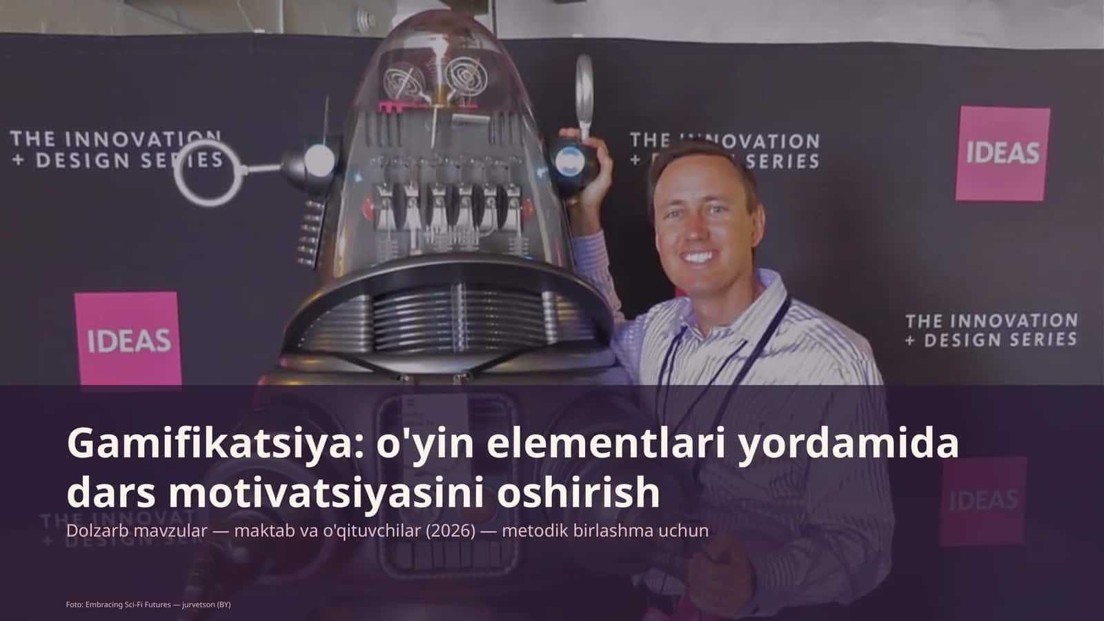 Gamifikatsiya: o'yin elementlari yordamida dars motivatsiyasini oshirish