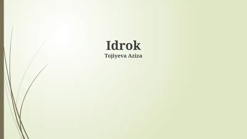 Idrok