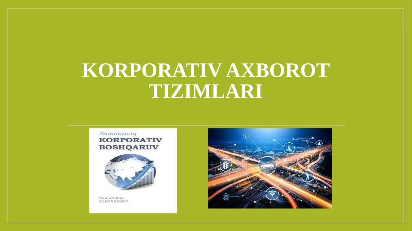 Korporativ axborot tizimlari