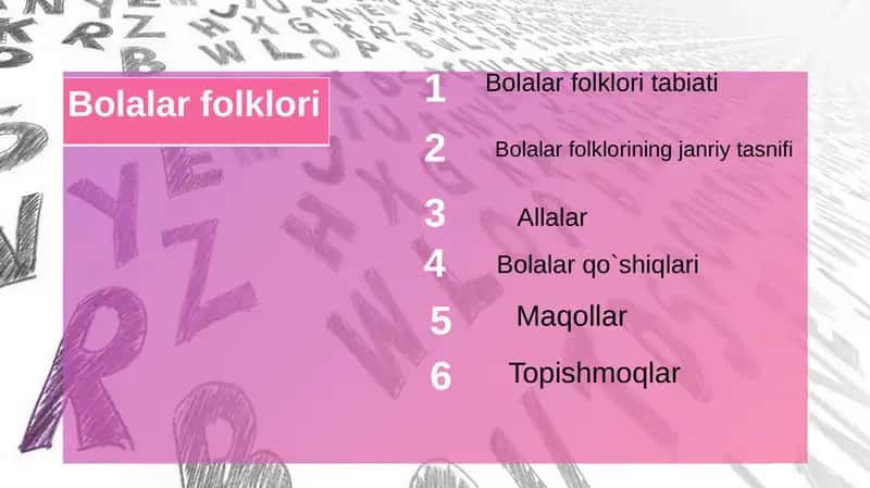 Bolalar folklori