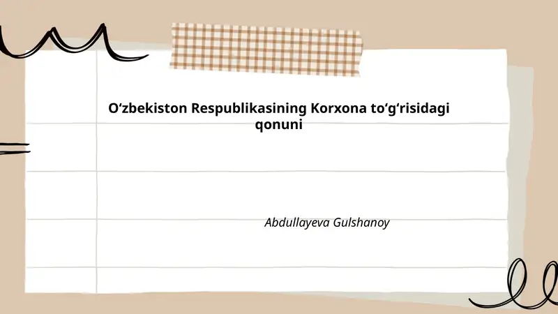 Oʻzbekiston Respublikasining Korxona toʻgʻrisidagi qonuni