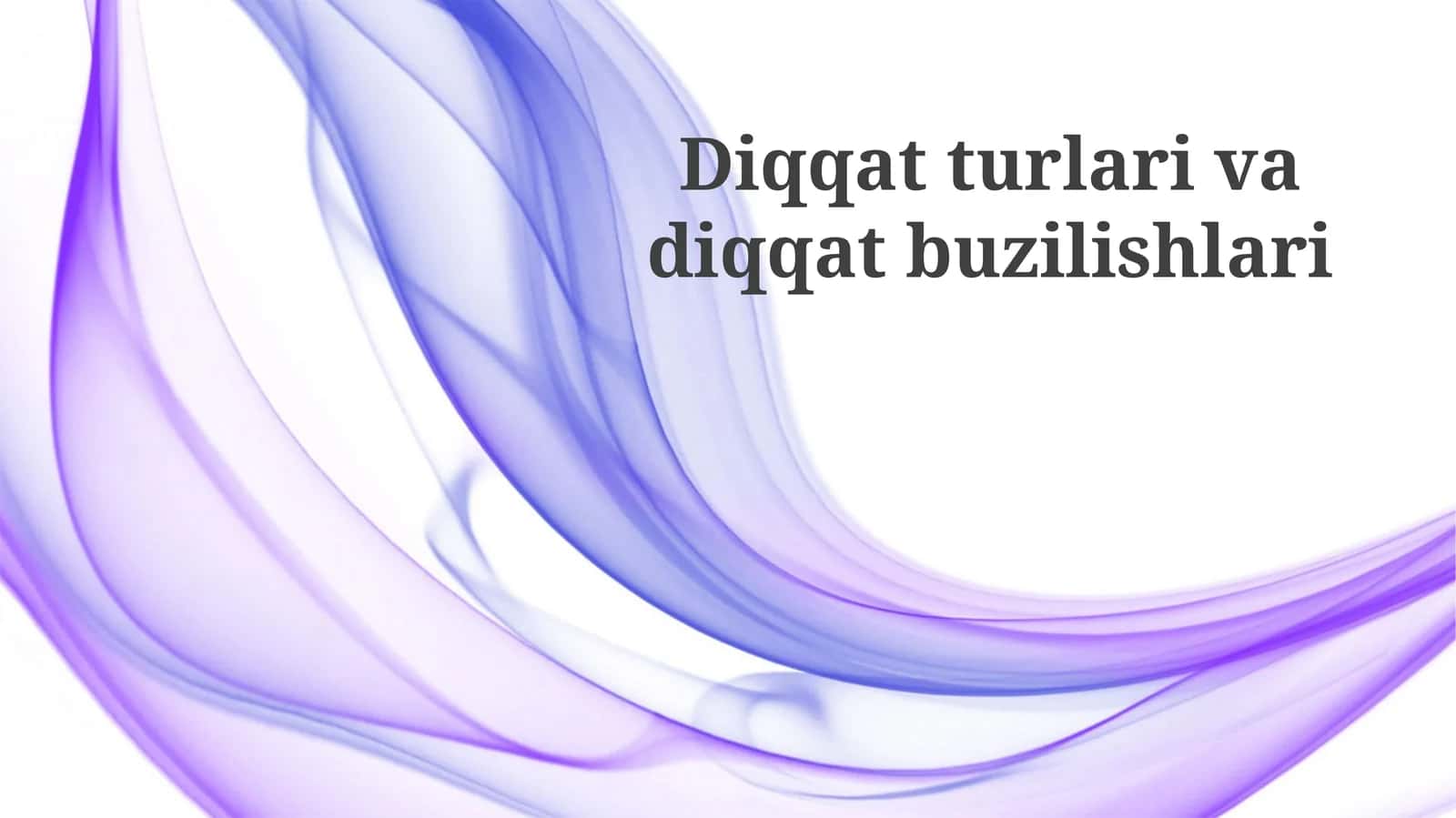 Diqqat tanqisligi va giperaktivlik buzilishi (DTGB)