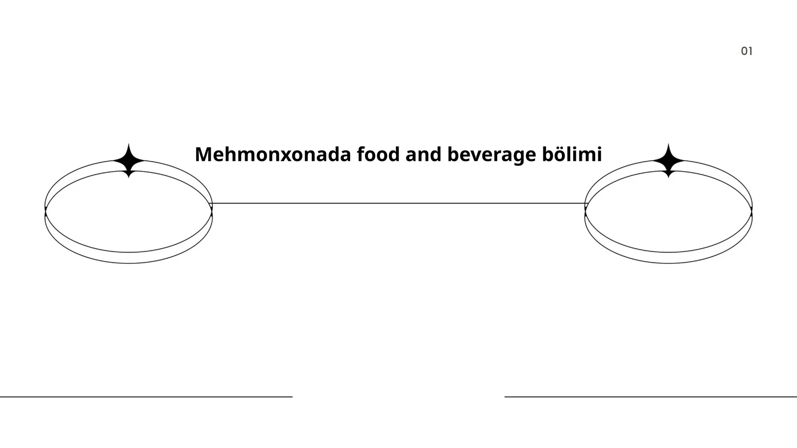 Mehmonxonada food and beverage bölimi