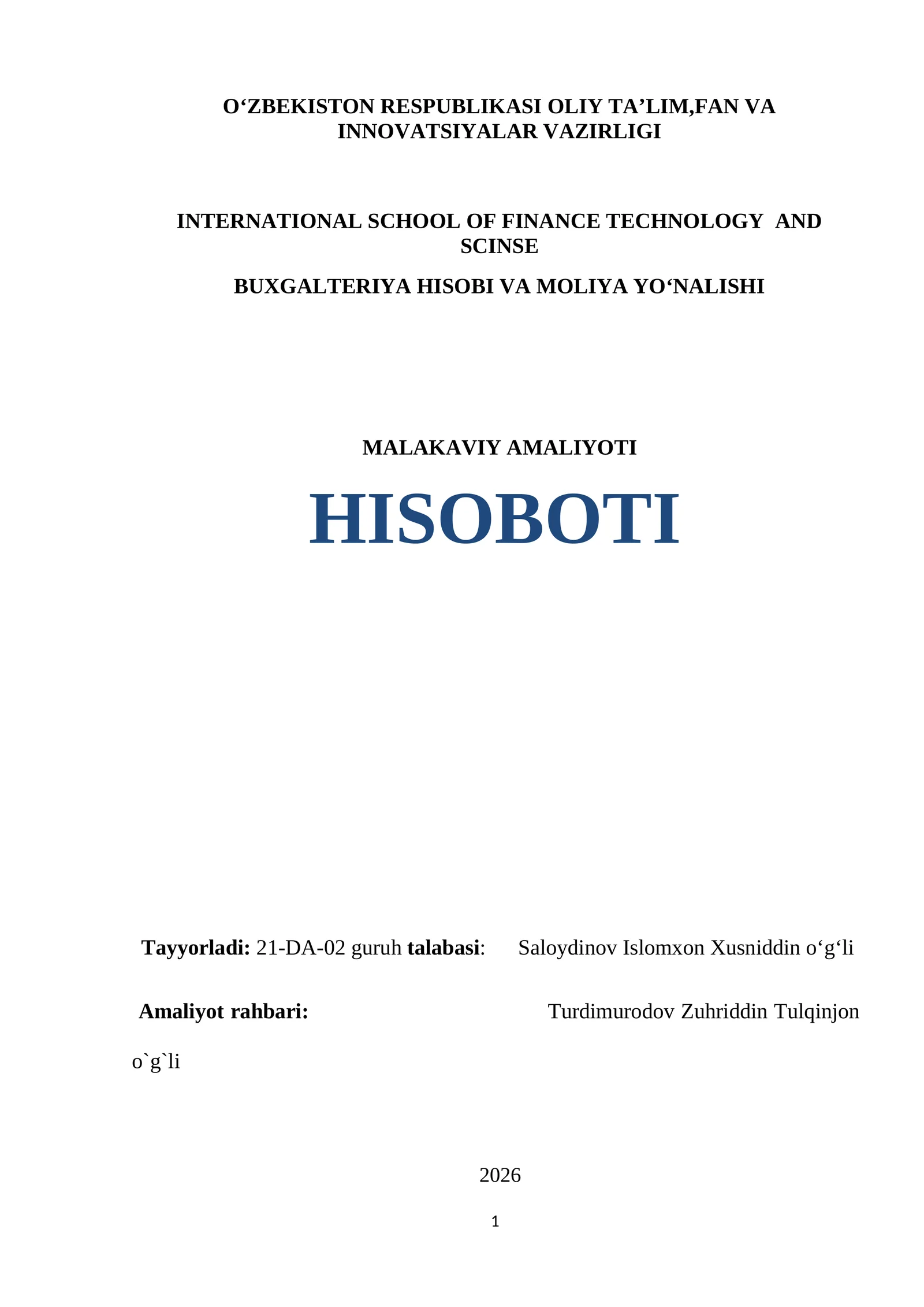 Don, sabzavot, sut va go‘sht mahsulotlari savdosi. AMALIYOT HISOBOTI. BATAFSIL PASTDA